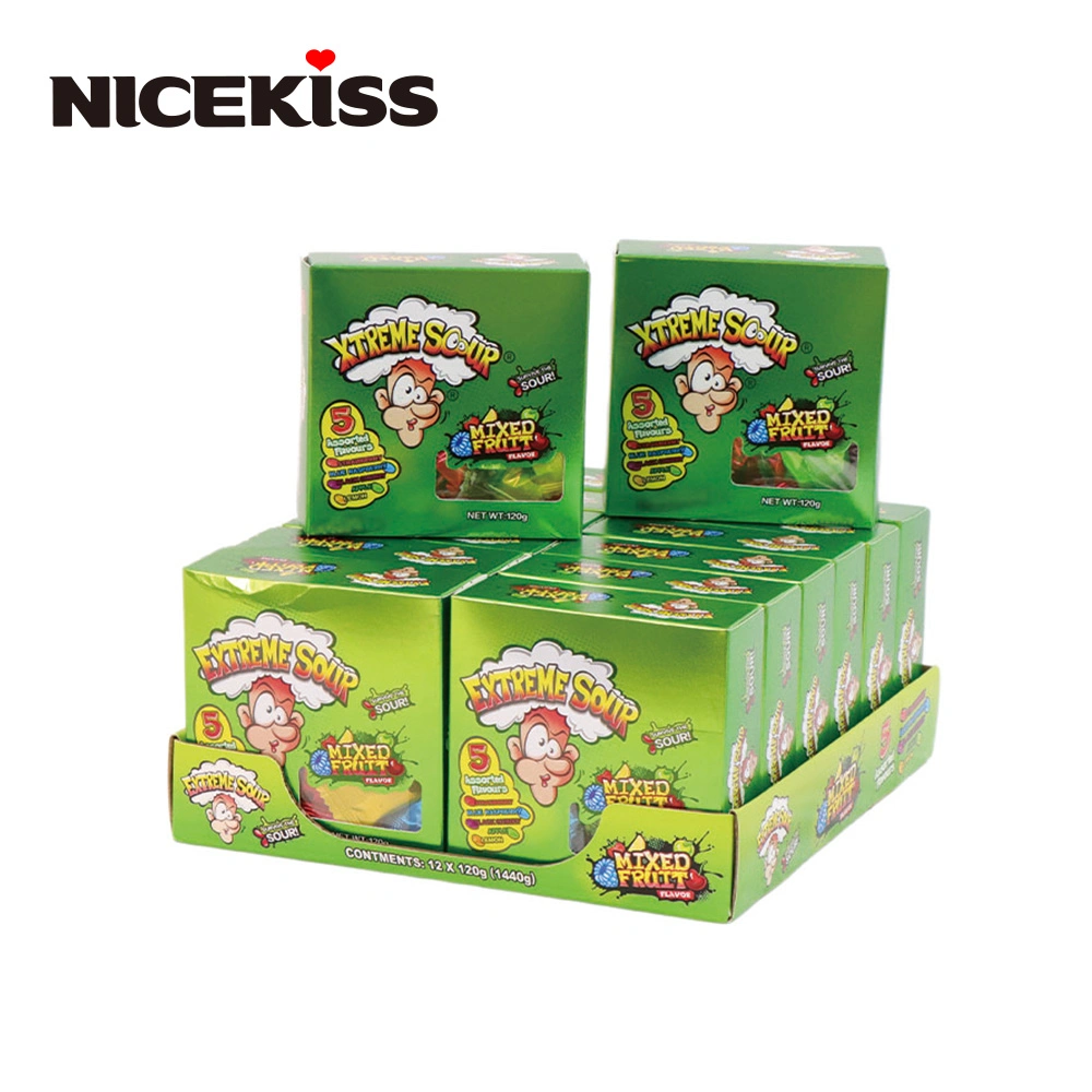 Assorted Fruit Flavored Sour Candy (5)
