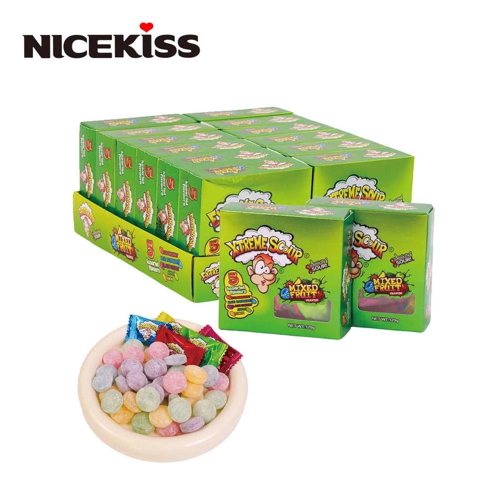 Assorted Fruit Flavored Sour Candy (6)