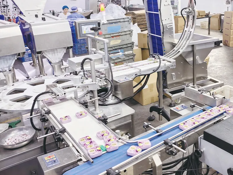 NICEKISS automated candy filling line