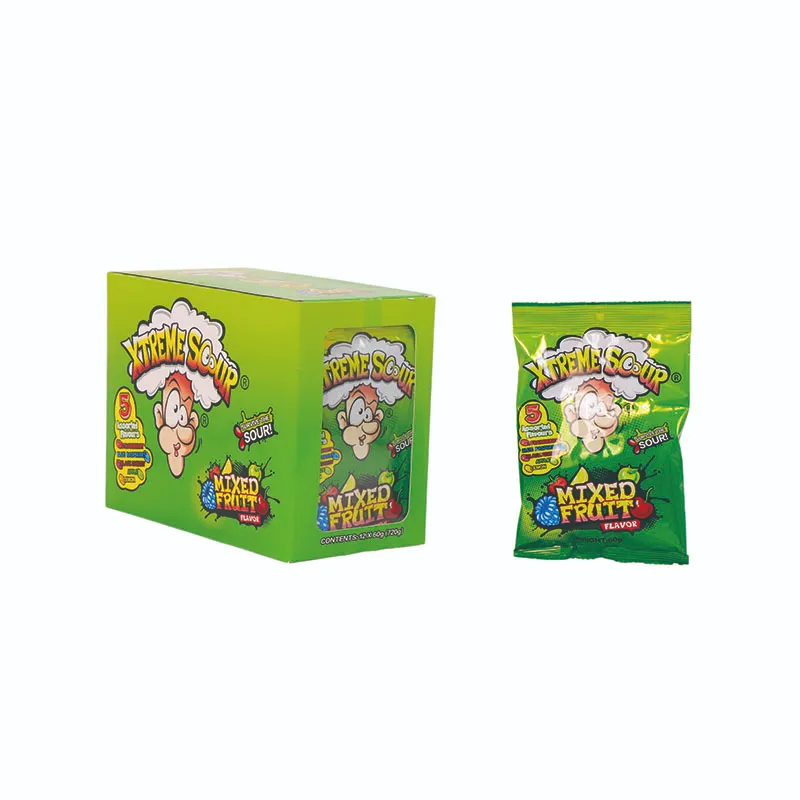 Colorful Sour Candy Bulk, Mixed Fruit Flavor Wholesale2