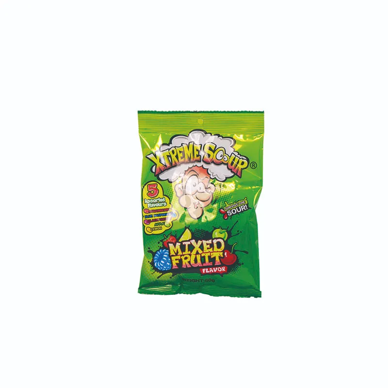 Colorful Sour Candy Bulk, Mixed Fruit Flavor Wholesale4