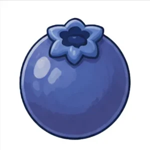 Blueberry candy flavor