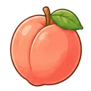 Peach candy flavor