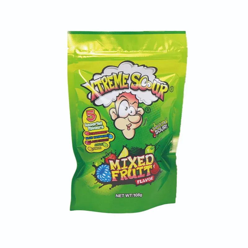 Custom Sour Candy Hard Fruity Flavors, Share Bag Wholesale3
