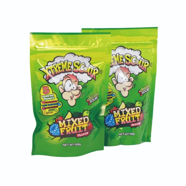 Custom Sour Candy Hard Fruity Flavors, Share Bag Wholesale4