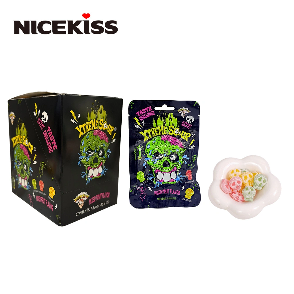 Caramelos «Sour Skull» a granel (1)