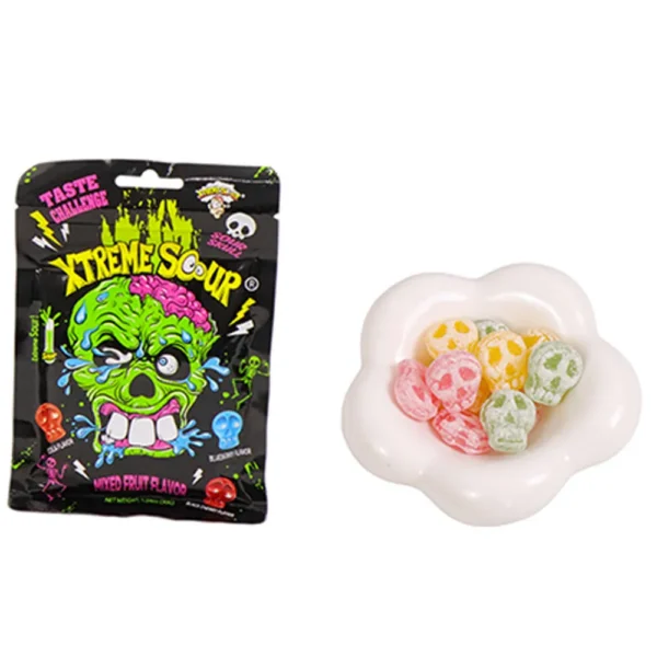 Sour Skull Candy Bulk, Custom Shapes Sweets Wholesale1