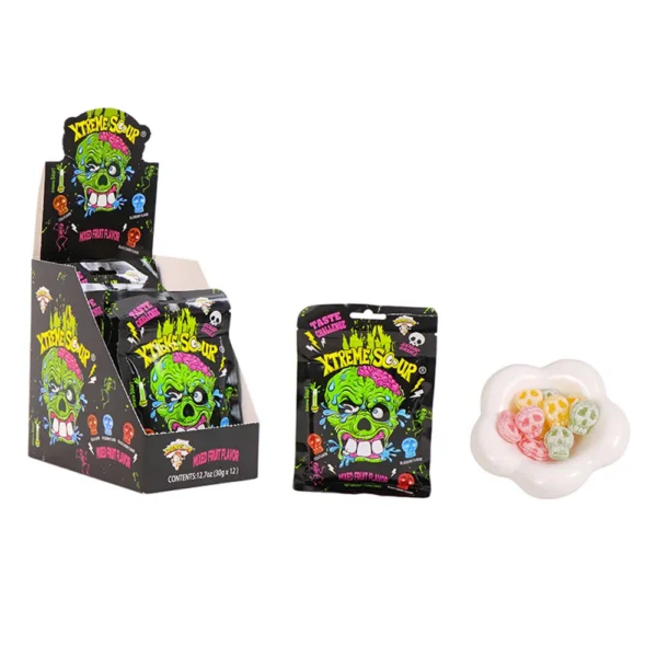 Sour Skull Candy Bulk, Custom Shapes Sweets Wholesale2