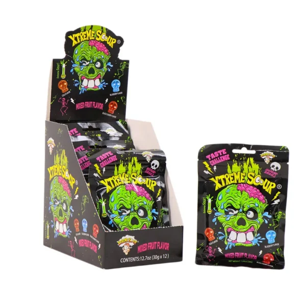 Sour Skull Candy Bulk, Custom Shapes Sweets Wholesale6