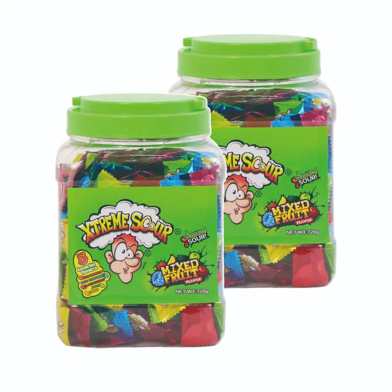 Wholesale Extreme Sour Candy in Bulk Big Bottle Jars5