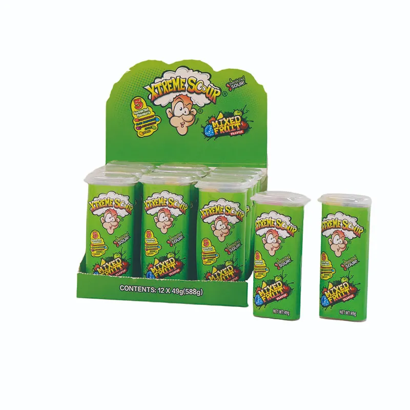 Wholesale Halal Mixed Fruit Sour Candy Bulk for Display Packaging6