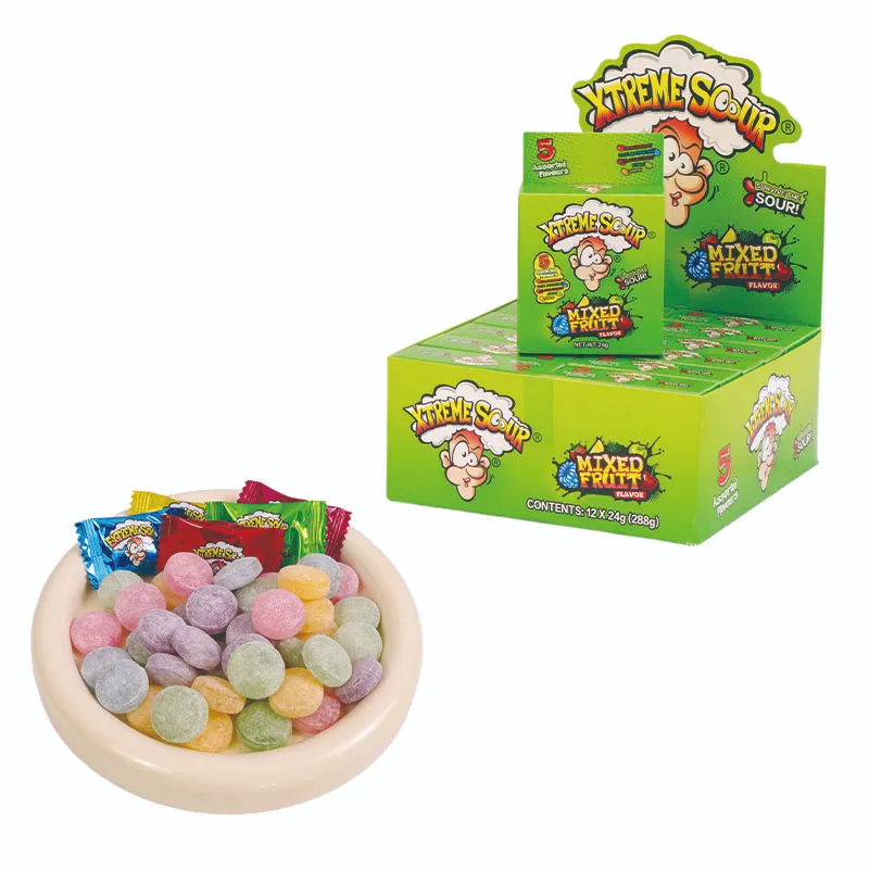 Wholesale Super Sour Candy Bulk, Pack in Retail Display Box1