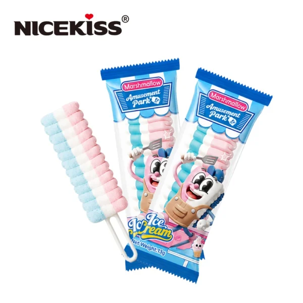 Wholesale Colorful Marshmallow Stick Candy (5)